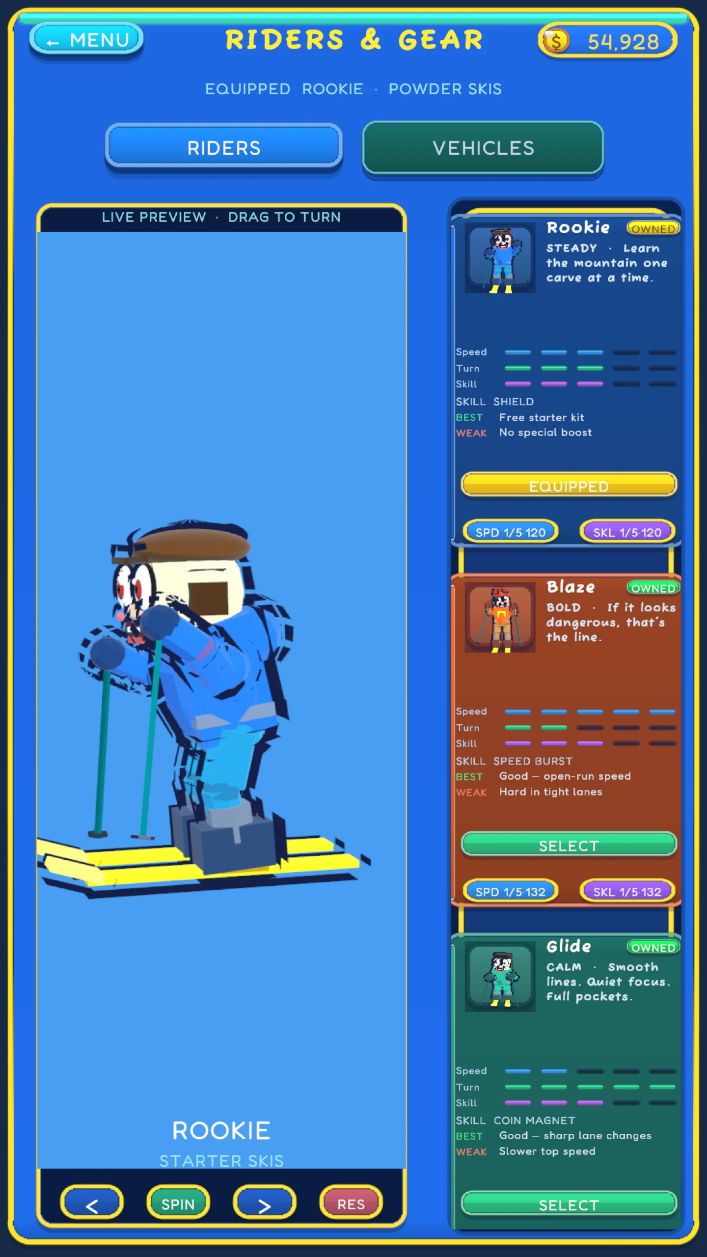 Snowflick : Endless Runner screenshot