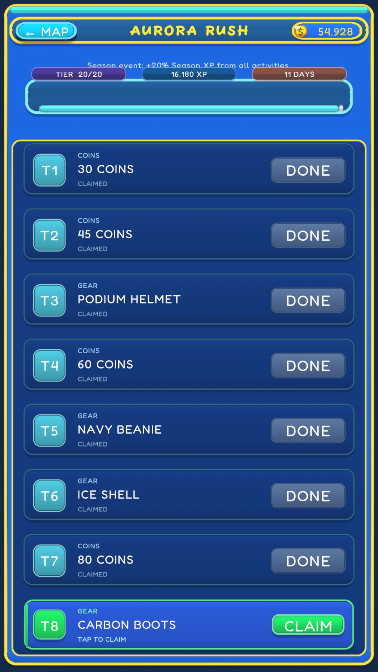 Snowflick : Endless Runner screenshot